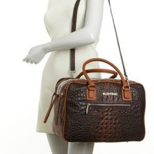 Large Authentic Mario Valentino BELLA Leather Bag NWT